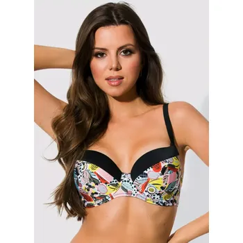 Dámské plavky PLAVKOVÁ PODPRSENKA AFRIKA VÍCEBAREVNÝ 85D
