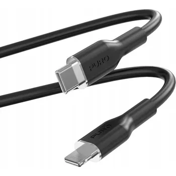 Datový kabel KABEL PURO SOFT - USB-C na LIGHTNING - MFi - 1,5 m