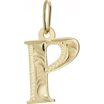Přívěsek Přívěšek ze žlutého zlata písmeno P PA0064PF
