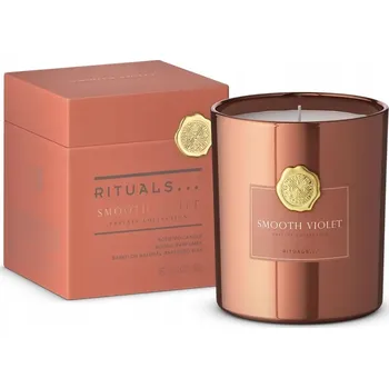 Svíčka Sójová vonná svíčka RITUALS smooth violet ScentedCandle 360g Rituals