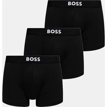 Boxerky Boxerky BOSS Trunk 3P Micro ONE 3-pack 50555054 černá 99X, vel. S
