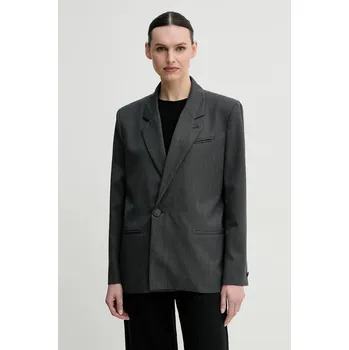 Dámské sako Blazer s příměsí vlny Won Hundred 3494.14275 šedá 90X, vel. 40