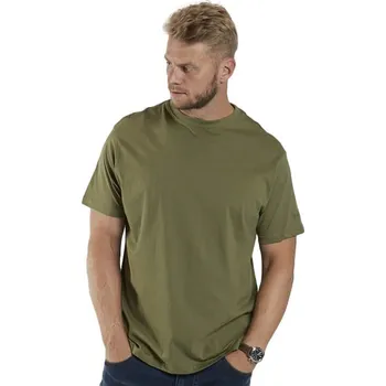 Pánské tričko Velké pánské hladké tričko North 56°4 99010-0660 khaki (4XL)