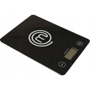 Kuchyňská váha MASTERCHEF ELEKTRONICKÁ KUCHYŇSKÁ VÁHA / SKLO / 15x20 cm