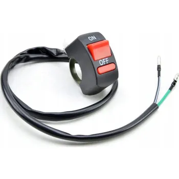 vypínač Motocyklový spínač zapnutí/vypnutí ON/OFF 2 polohy, vypínač