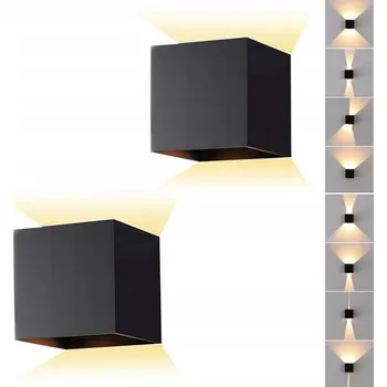 Venkovní osvětlení VENKOVNÍ FASÁDNÍ LED SVÍTIDLO / NÁSTĚNNÁ LAMPA 12W IP65 NAHORU DOLŮ