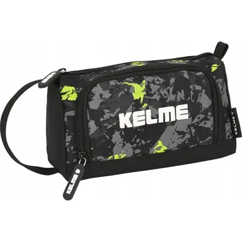 Školní taška Kelme Jungle Černá Šedá Limetka 20 x 11 x 8.5 cm
