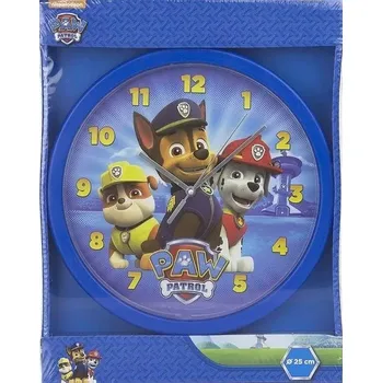 Hodiny Paw Patrol Tlapková patrola, Nástěnné hodiny