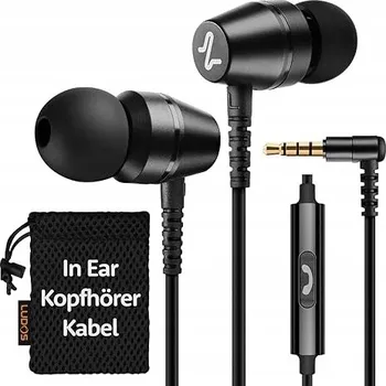 Sluchátka Drátová sluchátka do uší LUDOS OMNITONE