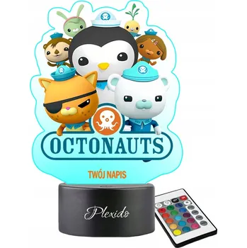 Lampička Noční lampa Plexido vícebarevná