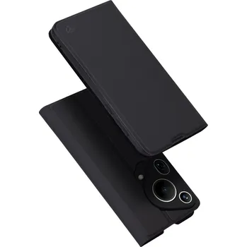 Pouzdro na mobilní telefon Techsuit Magskin Kniha Huawei Pura 70 Ultra Černá