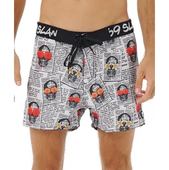 Pánské plavky Pánské plavky 69SLAM LEILANI BLACK (SSCLEB-PM) 36 SSCLEB-PM Možnost vrácení zboží ZDARMA do 120 dnů!