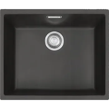Granitový dřez Jednokomorový dřez Franke Sirius, granit černá