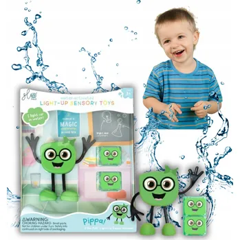 Hračka pro nejmenší Postavička do koupele Pippa Glo Pals