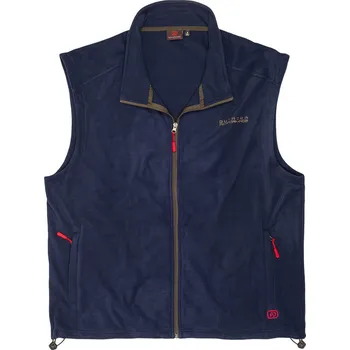 Pánská vesta Velká fleecová vesta bez rukávů Adamo 169922-360 tmavě modrá (10XL)