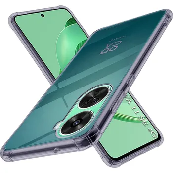 Pouzdro na mobilní telefon Techsuit Shockproof průhledný silikon Huawei nova 11 SE 12 SE kouřově černý