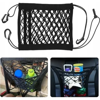 autokoberec ORGANIZÉR MEZI SEDADLA SÍŤKA 25x30 2 KAPSY