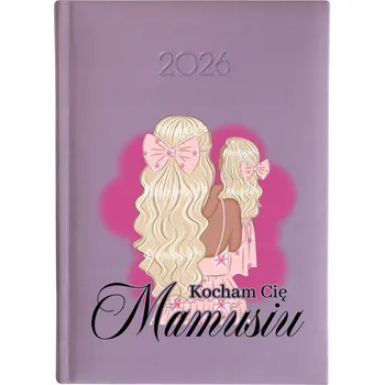 Kalendář Knižní kalendář 2026 A5 FunnyCase fialový