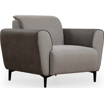 Křeslo Křeslo Aren ekokůže šedé