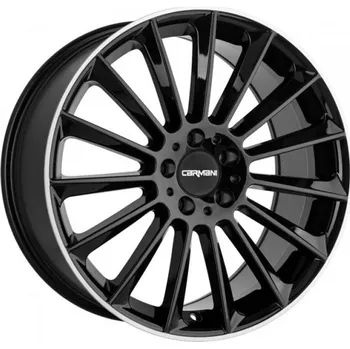 Disk CARMANI Alu Kola Carmani 17 Fritz 8.5x20 5x112 ET48 Black Lip Polish 66.6