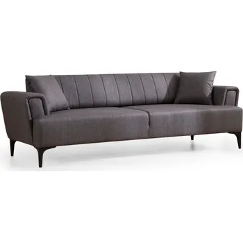 Pohovka Třímístná rozkládací pohovka Hamlet 230 cm tmavě šedá