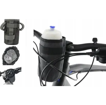 Košík na láhev Košík na lahev na pití Kands Plastový košík na lahev na pití BETO černý s modrošedou