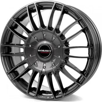 Alu kolo BORBET Alu kola BORBET CW3 7.5x18 6x139.7 ET50 Mistral Anthracite Polished Glossy 92.4