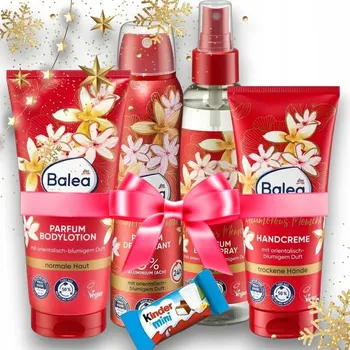 Kosmetická sada Balea Sada Glamorous Moment Dárek pro Ženu, Kamarádku, Dívku 5 ks +