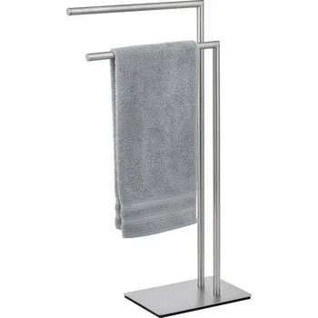 Držák na ručník KOUPELNOVÝ VĚŠÁK na ručníky, KOVOVÝ, 80 CM WENKO