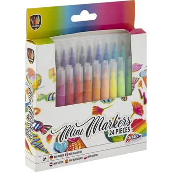 kreativní sada GRAFIX Mini Markers 24PCS