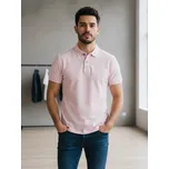 Pánské polo tričko VSB LEE v růžové barvě, VELIKOST 2XL