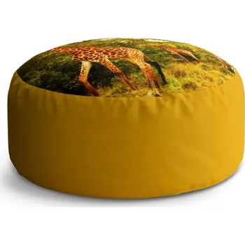 Taburet Sablio Taburet Circle Žirafy: 38x48 cm