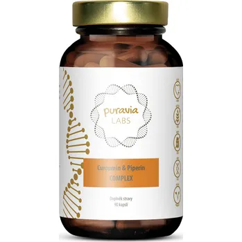 Zdraví Puravia Labs Kurkumin & Piperin Complex 90 cps.