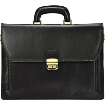 Pánská aktovka Gregorio 819-2 černá + doprava zdarma