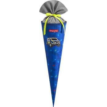 Kornout pro prvňáčky Kornout pro prvňáčky Step by Step Police Truck Charly – školní kornout 70 cm