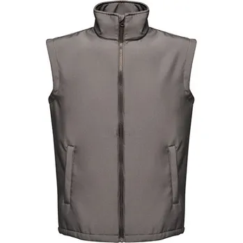 Pánská vesta Regatta Pánská softshellová vesta TRA844 Seal Grey-Black XL