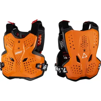 Motocyklový chránič hrudi a pátěře Dětský hrudní/zádový chránič LEATT 3.5 Junior Chest Protector oranžová, pro výšku postavy 147-159 cm, velikost L/XL