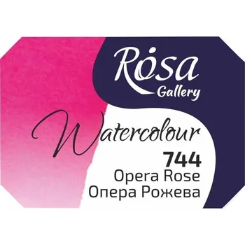 Výtvarná barva Rosa 343744 Akvarelová barva 744 Opera Rose 2,5 ml 1 ks