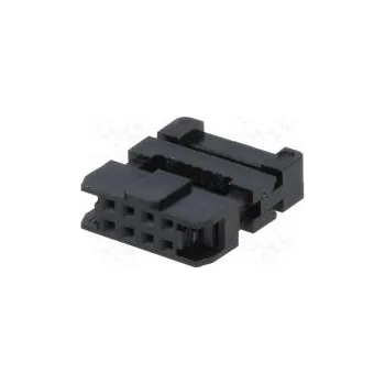 Elektrická zásuvka Zástrčka IDC zásuvka PIN 8 se zajištěním kabelu IDC 1mm