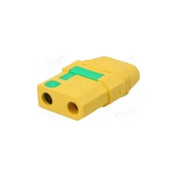 Elektrická zásuvka Zástrčka napájecí DC XT90 zásuvka PIN 2 nejiskřící na kabel