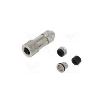 Elektrická zásuvka Zástrčka M12 PIN 5 zásuvka kód A-DeviceNet / CANopen IP65