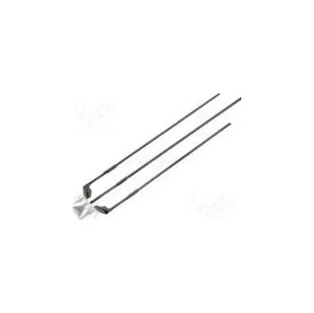 Polovodič LED 3mm dvoubarevná červená/zelená 40mcd 35mcd 60° katoda