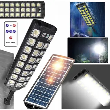 Venkovní osvětlení Pouliční solární lampa s pohybovým senzorem 600 LED 2000W