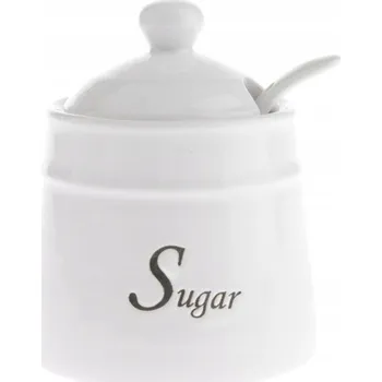 Cukřenka KERAMICKÁ CUKŘENKA "SUGAR" SE LŽIČKOU
