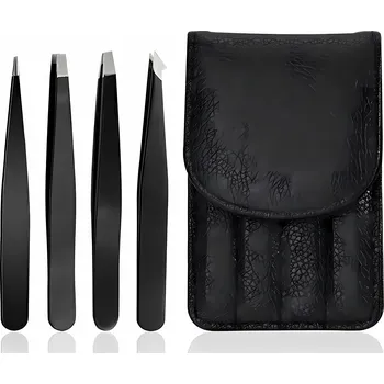 Péče o řasy a obočí APT DA97 Sada pinzet na úpravu umělých řas 4 ks