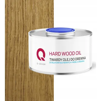 Olej na dřevo Impregnace na Dřevo Bezbarvý Tvrdý Olej 250ML Ochranný Ekologický Satén