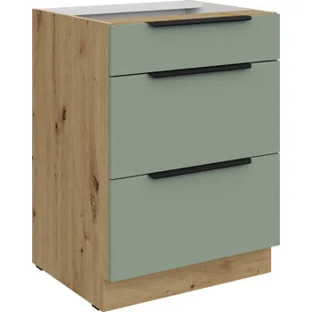 Stolarz-Lempert Kuchyňská skříňka Aria SA-AR - dolní 60 D 3S šuplíková PREMIUM BOX