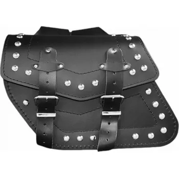 Zavazadlo na motocykl KOŽENÉ MOTOCYKLOVÉ BOČNÍ BRAŠNY / SAKVY 40x25x14cm