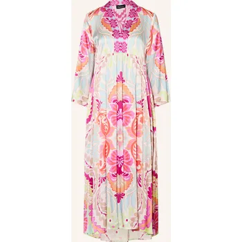 Dámské šaty Grace Dámské Šaty S 3/4 Rukávem, tyrkysová / růžová /...