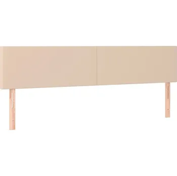 Klasické čelo postele s nastavitelnou výškou, krémové, 200x5x78/88 cm